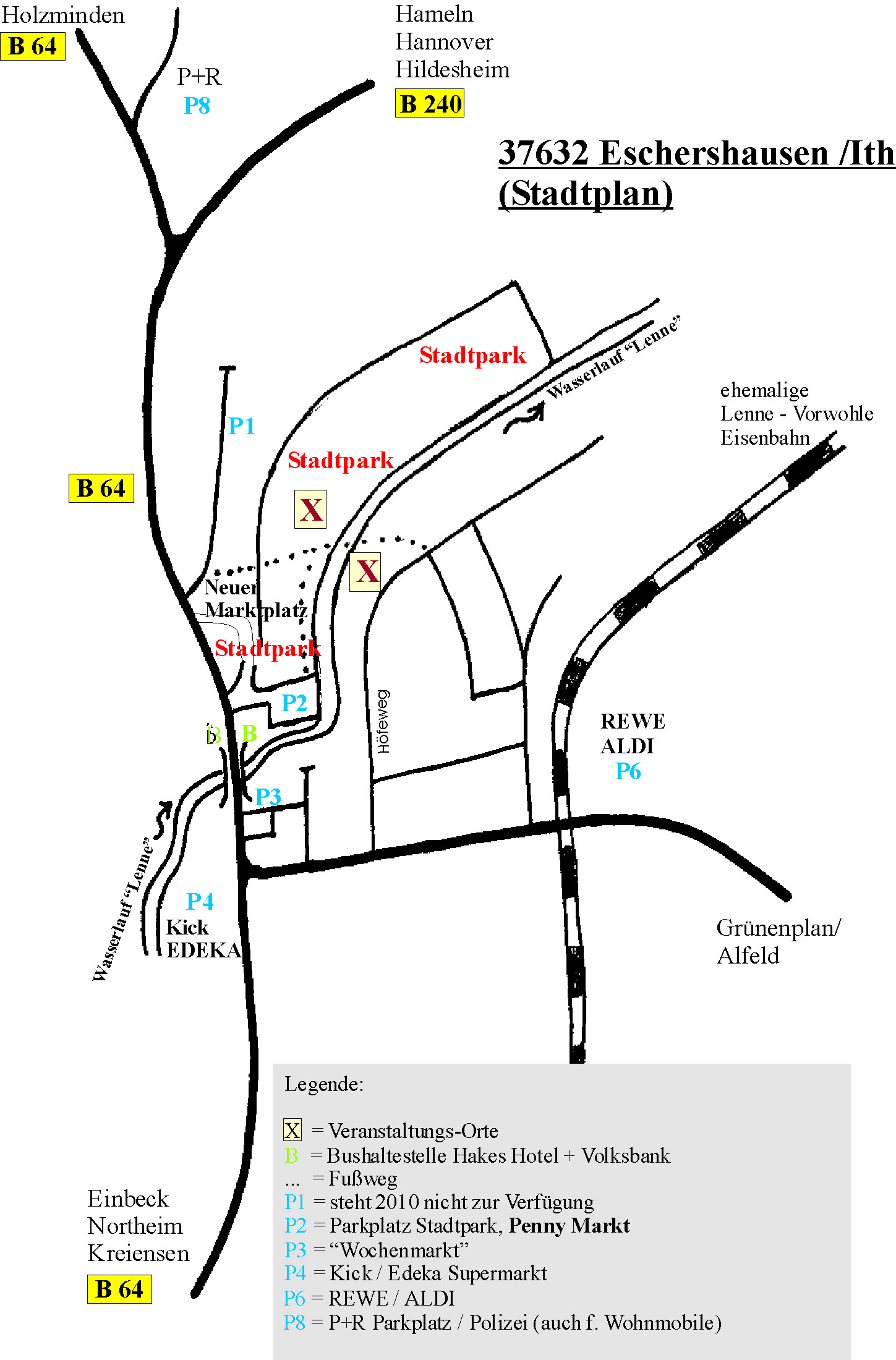 Stadtplan 2011