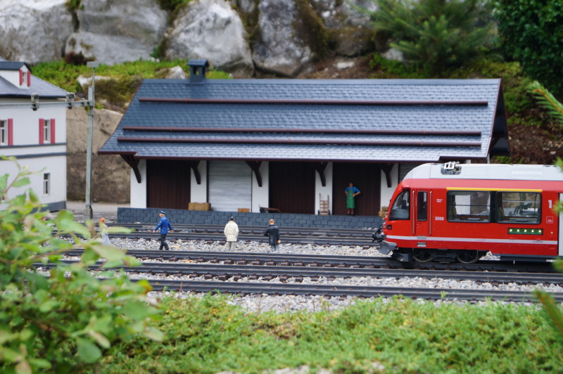 Güterschuppen in Disentis