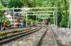 Warten in Ilanz auf den Zug